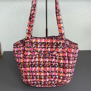 Vera Bradley Glenna - Houndstooth Tweed Satchel Bag